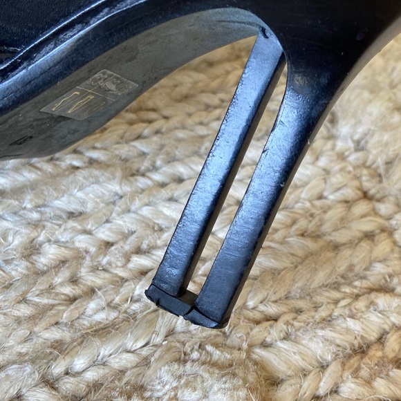 Ann Demeulemeester black leather ankle boots - 7 - Picture 7 of 11